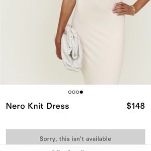 NEW: NERO Knit Dress (color: Ivory, Size: xs) No wear, No Open, Tag attached